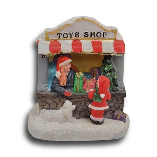 Wizardi 12" Toys Shop Christmas Decoration